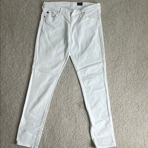 Ag Adriano Goldschmied White Slim Jeans